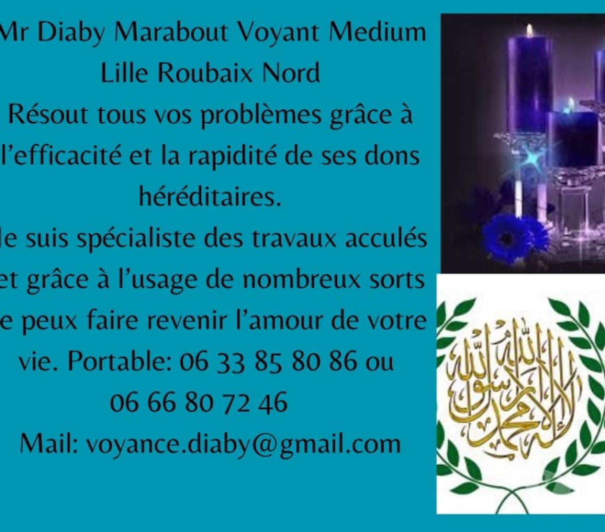 Horoscope - Voyance Nord Lille - Photos Vivastreet marabout voyant nord Lille 59-Roubaix Nord medium voyance