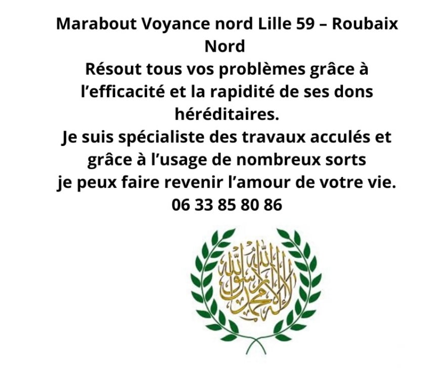 Horoscope - Voyance Nord Lille - Photos Vivastreet marabout voyant nord Lille 59-Roubaix Nord medium voyance