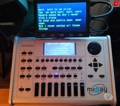 Instruments de musique Bourtzwiller Mulhouse - Photos Vivastreet Arrangeur lecteur Ketron Midjay