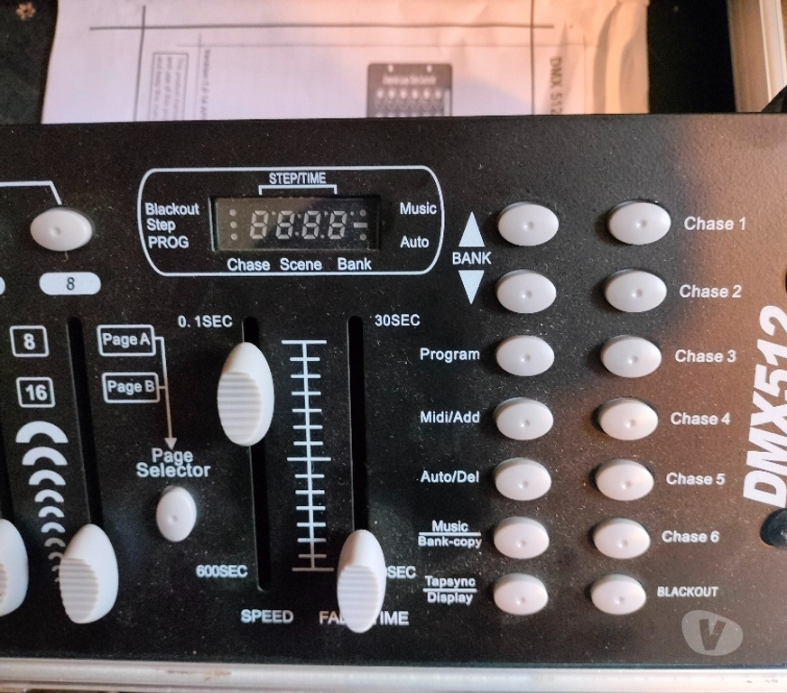 Photo - Video - Son Haut-Rhin Mulhouse - Photos Vivastreet Console éclairage DMX 192