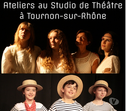 Musique - Théâtre - Danse Tournon sur Rhone Ardèche - Photos Vivastreet Théâtre enfants, ados et adultes et Ateliers Impro