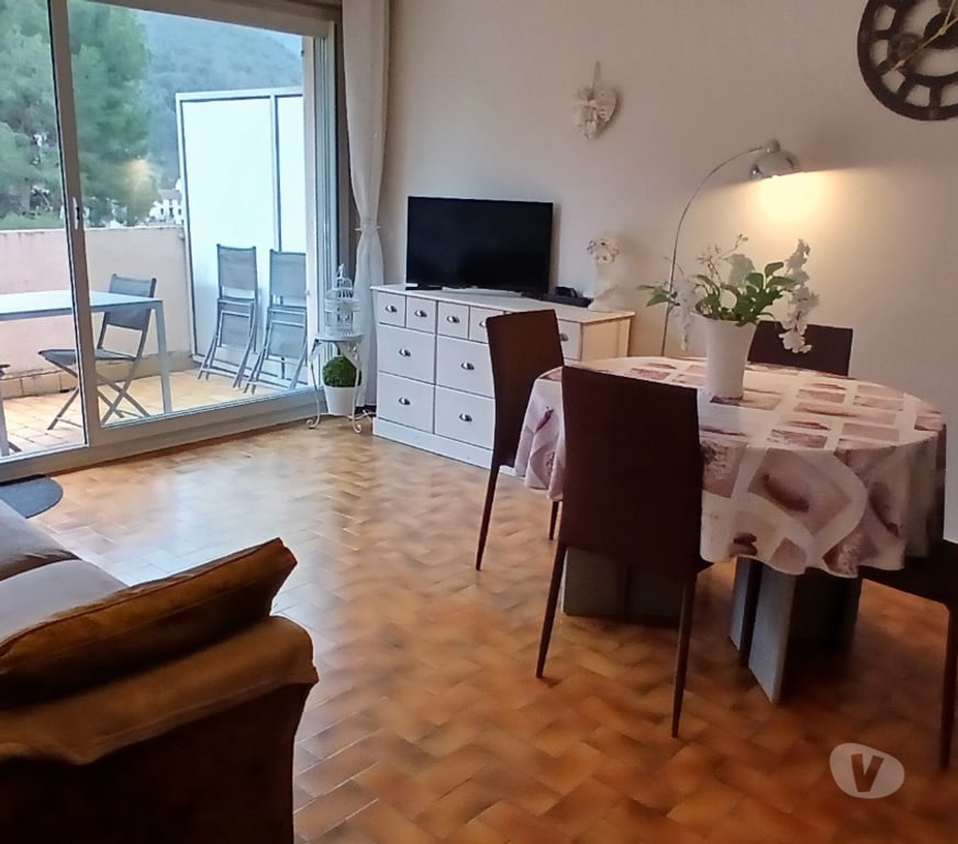 location saisonniere Pyrénées-Orientales Amelie les Bains Palalda - 66110 - Photos Vivastreet T2 terrasse SUD à 5 min thermes cure octobre