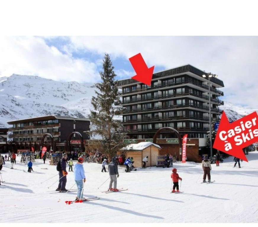 location saisonniere Savoie St Martin de Belleville - Photos Vivastreet Les MENUIRES la Croisette 6 pers.hiver 2026 dates ci dessous