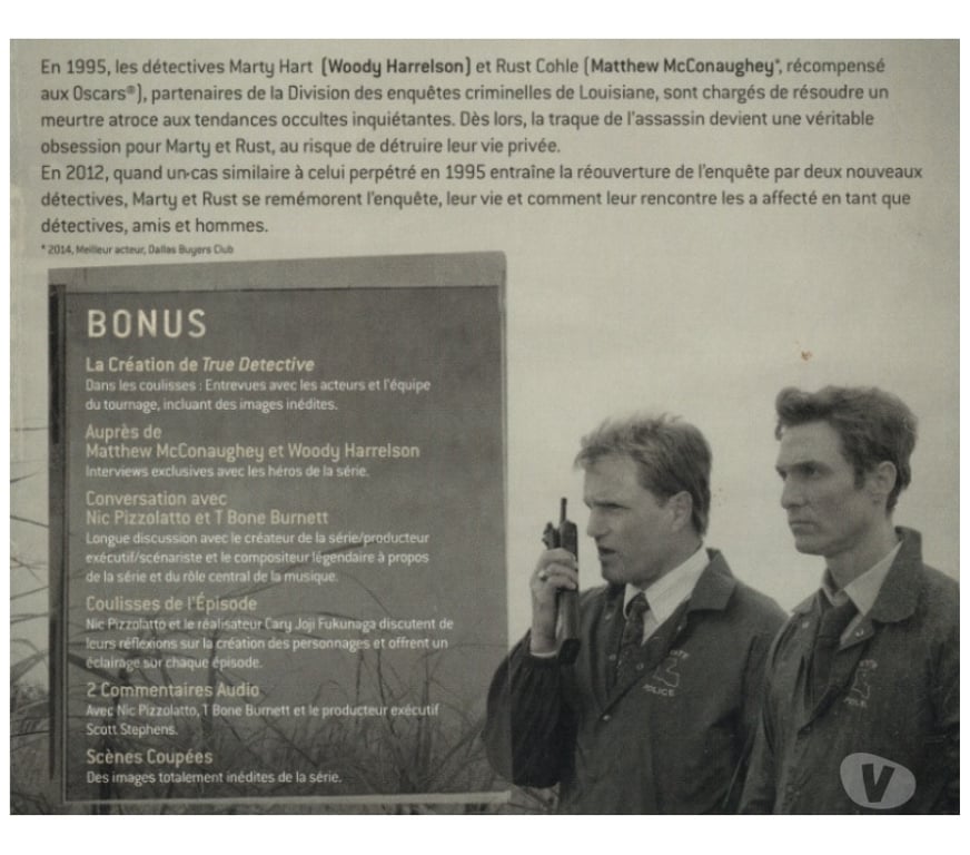 DVD occasion Charente-Maritime Rochefort - 17300 - Photos Vivastreet TRUE DETECTIVE saison 1. From hell