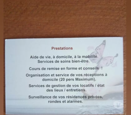 Aides à domicile Beauvoir sur Mer Vendée - Photos Vivastreet Aide à domicile pour seniors