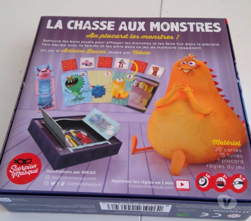 Jeux - Jouets Calvados Herouville St Clair - 14200 - Photos Vivastreet 13€ La chasse aux monstres (Scorpion masqué)