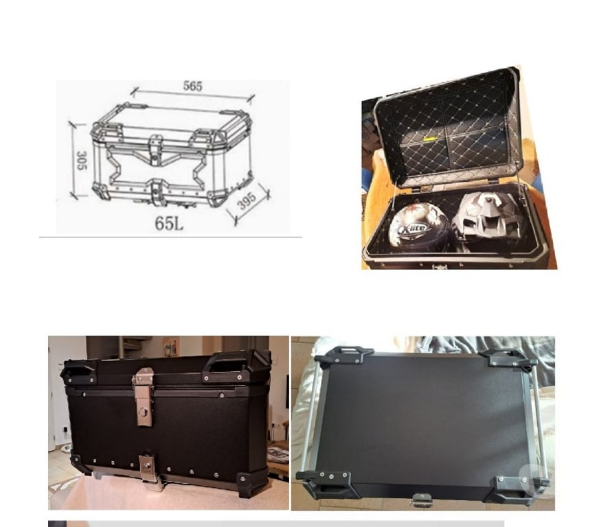 Pièces et services moto Ardèche Annonay - 07100 - Photos Vivastreet TOP CASE EVO ADVENTURE 65 Litres pour 2 casques intégraux