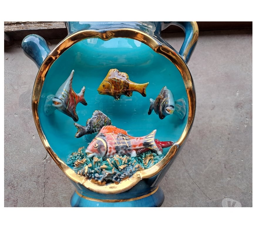 Décoration - art Seine-et-Marne Montceaux les Provins - 77151 - Photos Vivastreet vase poisson vallauris