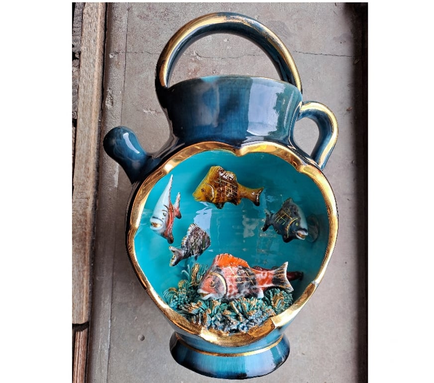 Décoration - art Seine-et-Marne Montceaux les Provins - 77151 - Photos Vivastreet vase poisson vallauris