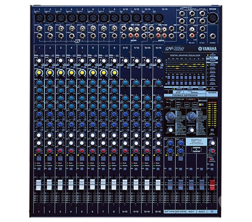 Instruments de musique Bas-Rhin Mommenheim - 67670 - Photos Vivastreet YAMAHA EMX5016CF-Mix amplifié 16v-effets div+FLIGHT