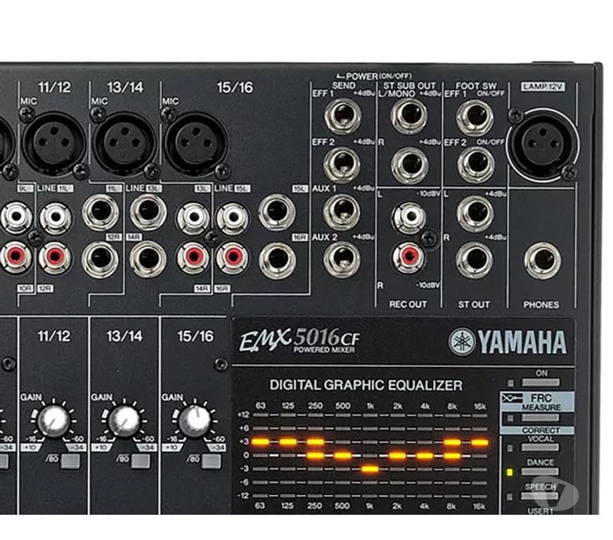 Instruments de musique Bas-Rhin Mommenheim - 67670 - Photos Vivastreet YAMAHA EMX5016CF-Mix amplifié 16v-effets div+FLIGHT