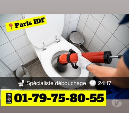 Artisans - Dépannages Paris 19ème ardt Paris - Photos Vivastreet 🆘 Spécialiste Debouchage Canalisation ✅
