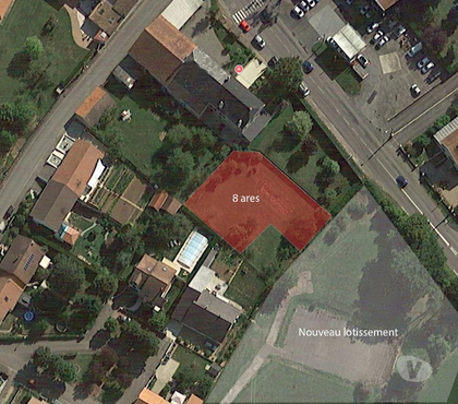 Vente Terrain Malling Moselle - Photos Vivastreet Terrain 8 ares 57480