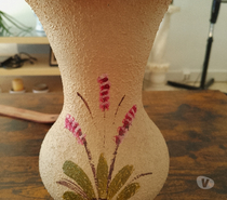 Très beau vase décoré en grès