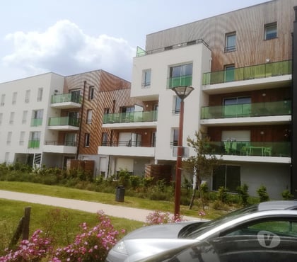 Location appartement Angers Angers - Photos Vivastreet A loué appt T3 de 2017, avec box, non meublé 960.00