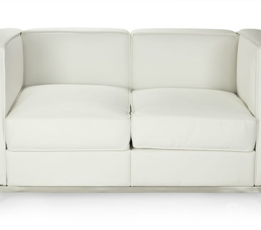 Ameublement & art de la table Ain Bellignat - 01100 - Photos Vivastreet Sofa design Lc2 cuir veritable blanc