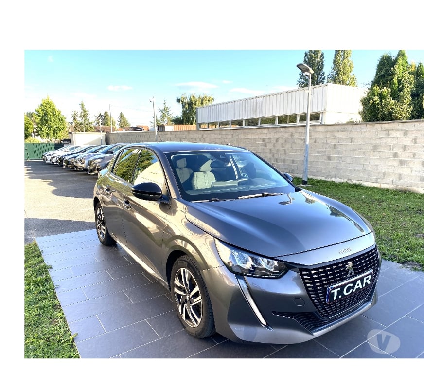 Voiture d'occasion Oise Nogent sur Oise - 60180 - Photos Vivastreet PEUGEOT 208 ALLURE 100 CH S&S BVM6 AN10 2022 27200 KM