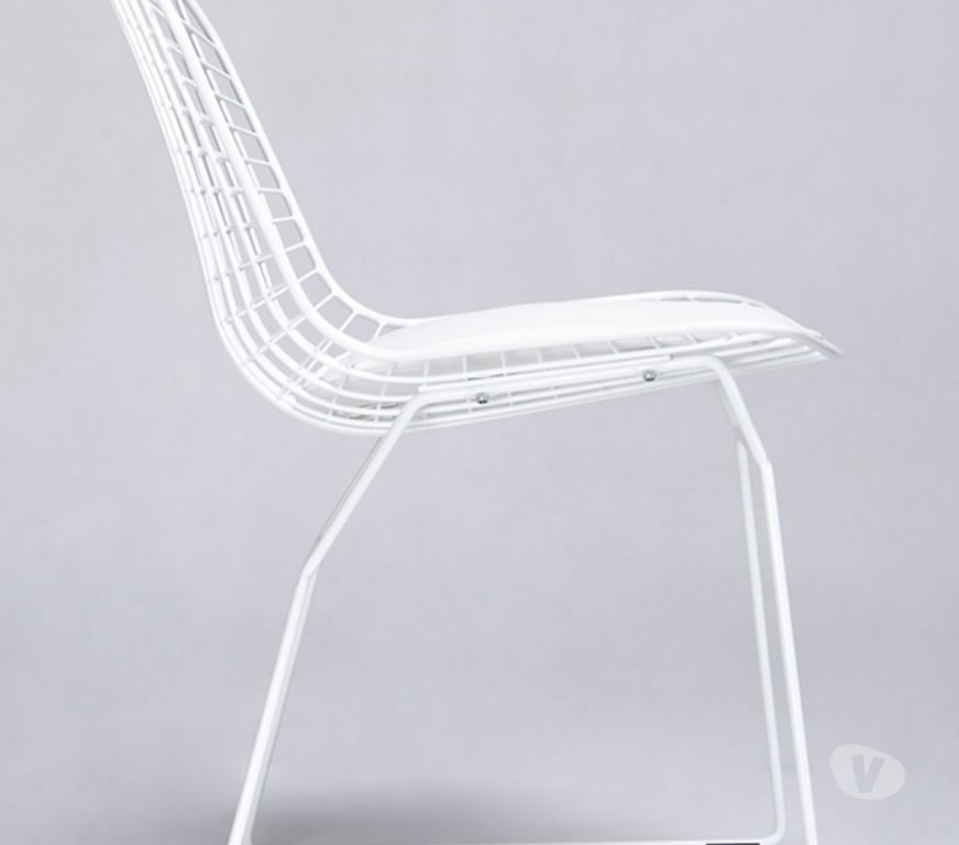 Ameublement & art de la table Ain Bellignat - 01100 - Photos Vivastreet wire chair all white coussin