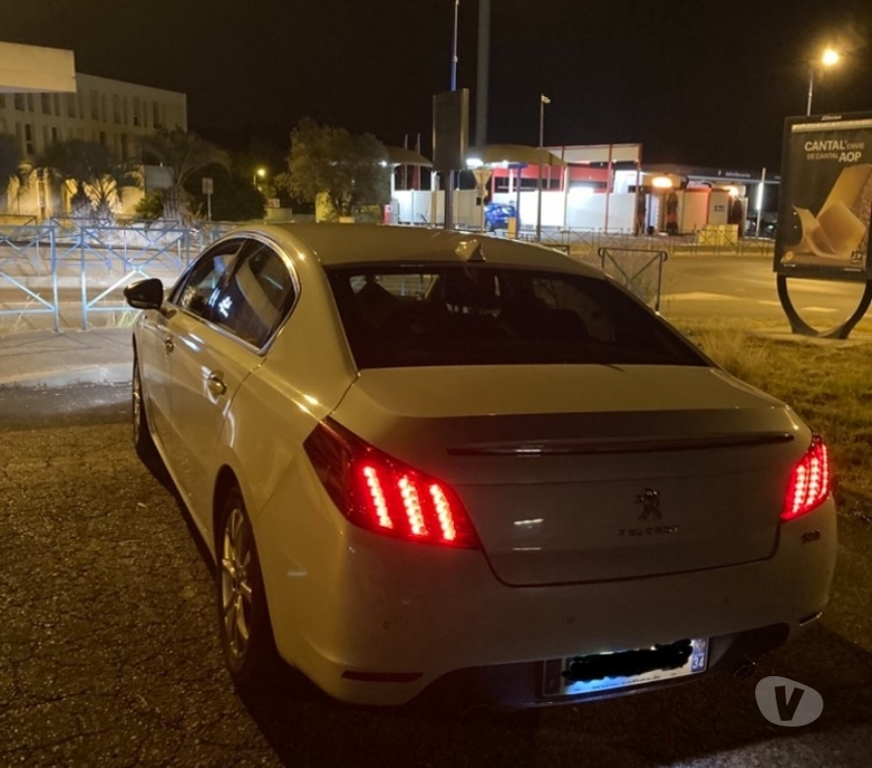 Voiture d'occasion Hérault Le Cres - 34920 - Photos Vivastreet Berline Peugeot 508 2.00 hdi 140cv blanc nacré