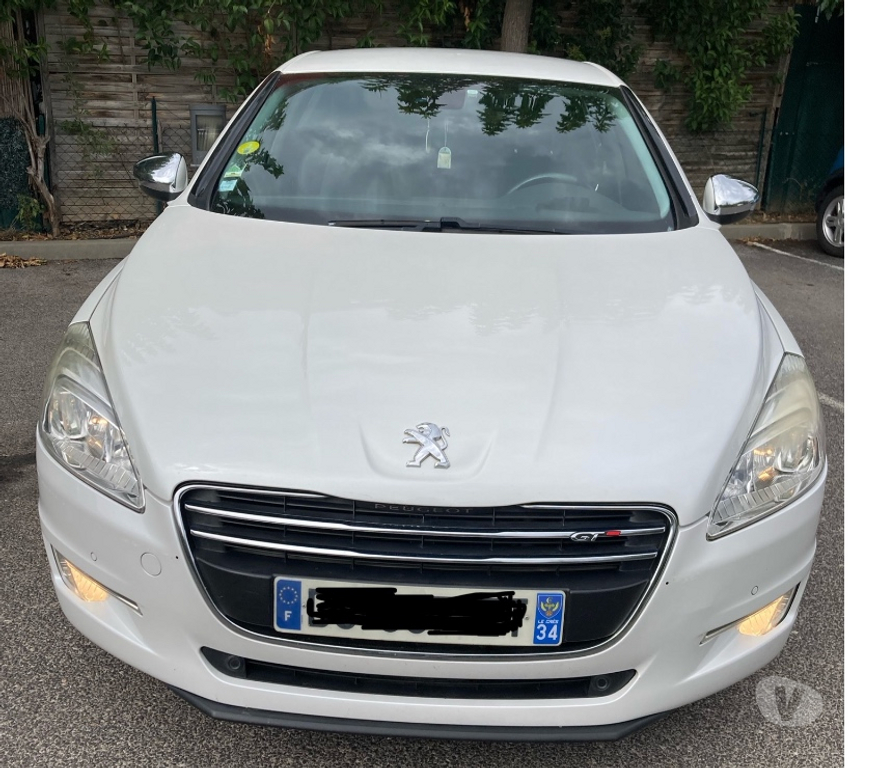 Voiture d'occasion Hérault Le Cres - 34920 - Photos Vivastreet Berline Peugeot 508 2.00 hdi 140cv blanc nacré