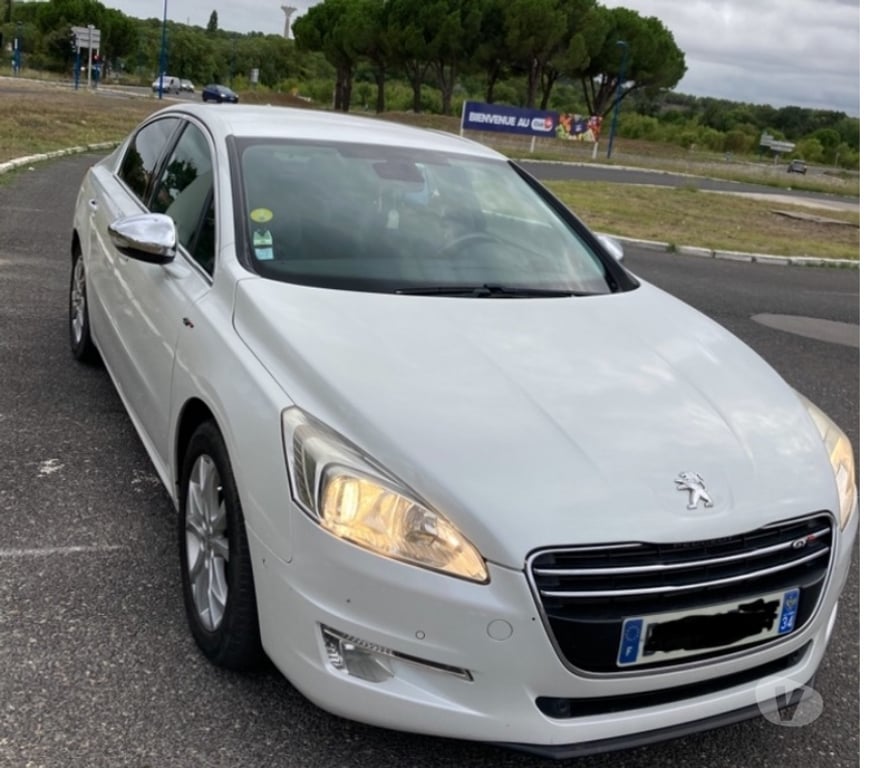 Voiture d'occasion Hérault Le Cres - 34920 - Photos Vivastreet Berline Peugeot 508 2.00 hdi 140cv blanc nacré