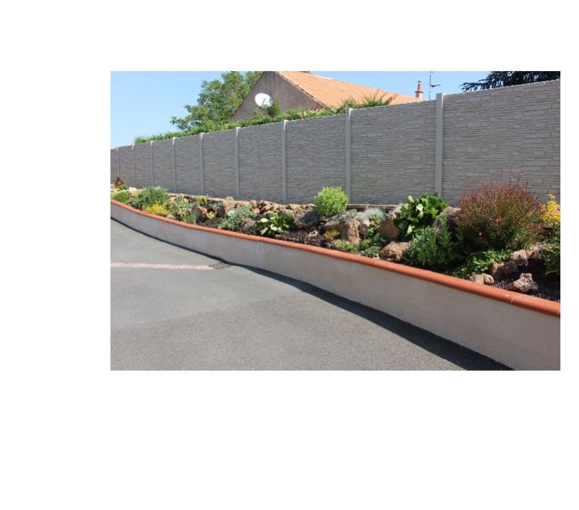 Photos Vivastreet cloture en béton décorative