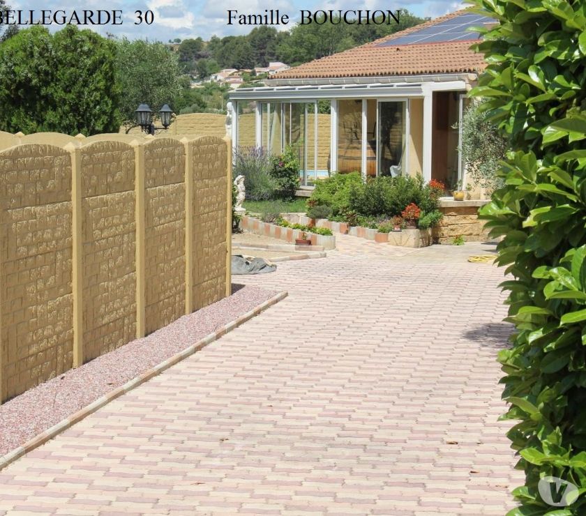 Photos Vivastreet cloture en béton décorative