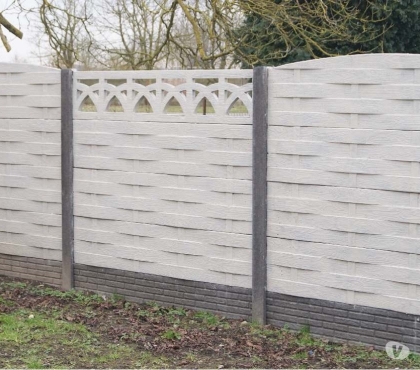 Photos Vivastreet Cloture béton déco. Surplus de chantier