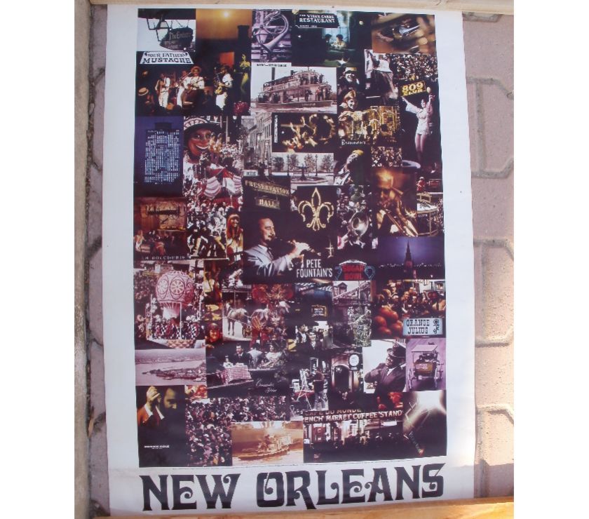 Décoration - art Tarn-et-Garonne Montauban - 82000 - Photos Vivastreet Affiche 61 x 91 NEW ORLEANS de 1969