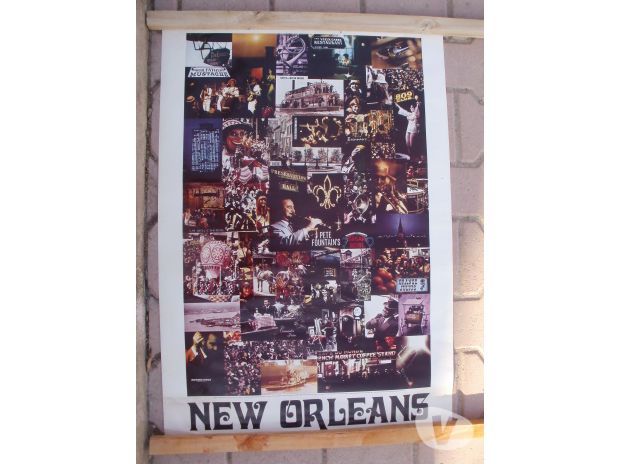 Décoration - art Tarn-et-Garonne Montauban - 82000 - Photos Vivastreet Affiche 61 x 91 NEW ORLEANS de 1969