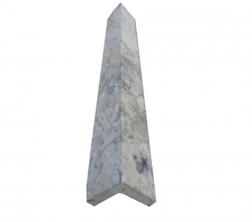 MOSProf-42348 Bordure en marbre et pierre naturelle Blanc Profil Ogee1 Ibiza Antique Marble