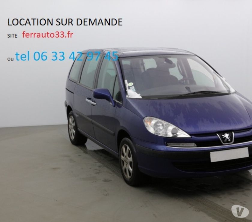 Photos Vivastreet Location vehicule 7 8 places BORDEAUX GARE ST JEAN