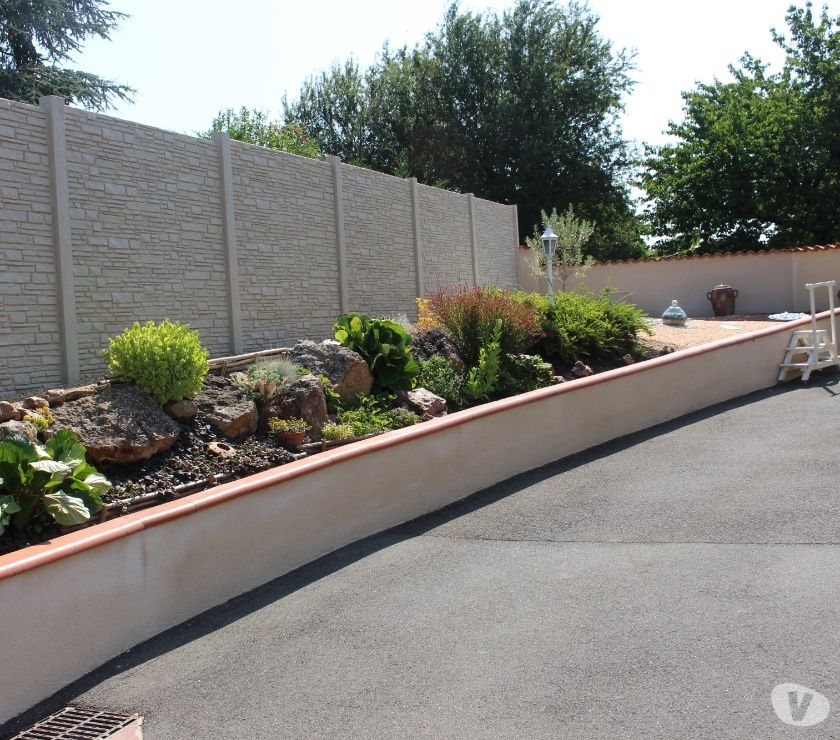 Photos Vivastreet cloture en béton décorative