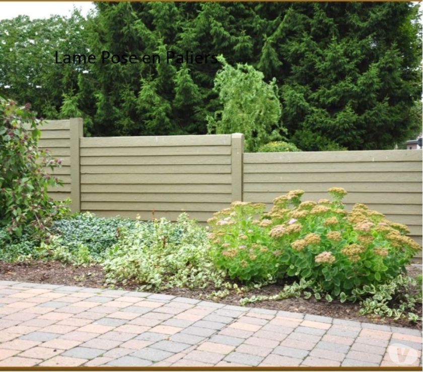 Photos Vivastreet cloture en béton décorative