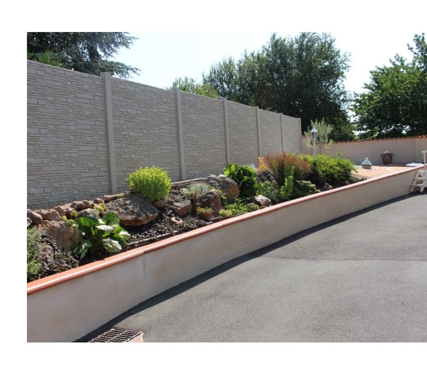 Photos Vivastreet cloture en béton décorative