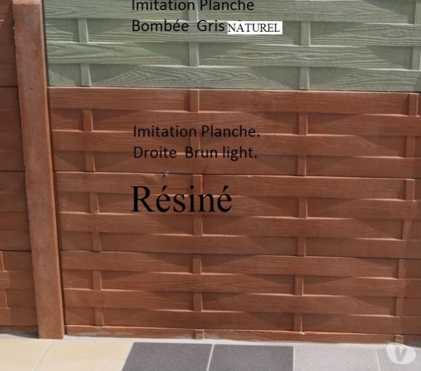 Photos Vivastreet cloture en béton décorative