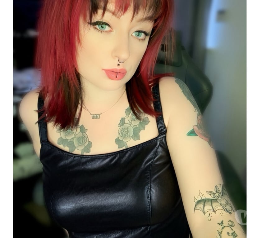 Adult Entertainment West Midlands Coventry - Photos for Live Video Calls 🖤Curvy Redhead Goth🖤 07849682033