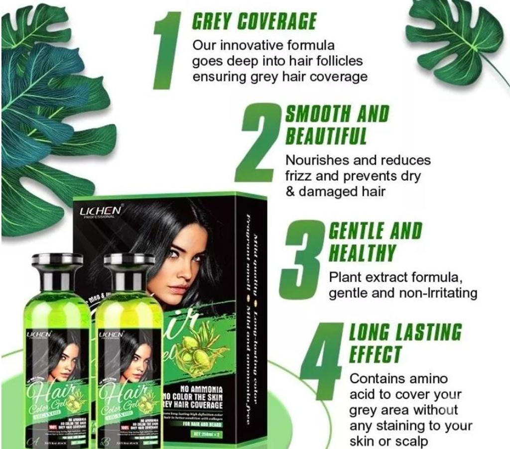 Health-Beauty Greater Manchester Oldham - Photos for Most Viral 2025 LICHEN PROFESSIONAL HAIR COLOR GEL BLACK, No