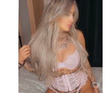 The ultimate Icy inked blonde bombshell