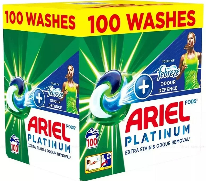 household goods Greater Manchester Manchester - Photos for Ariel Platinum + Febreze Washing Detergent 50 pods Capsules