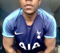 Bi black handsome student