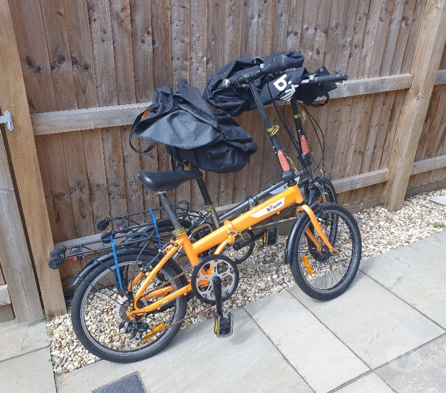 Fishing tackle Surrey Woking - Photos for Bike in a bag Decathlon B Twin