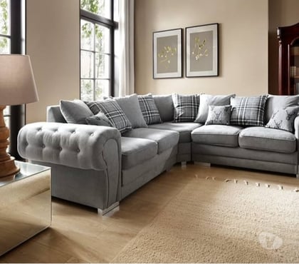 Second hand furniture Abbey Road East London - Photos for L Shape Verona Sofa for Sale near me at cheap price with COD