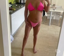 Busty brunette bombshell
