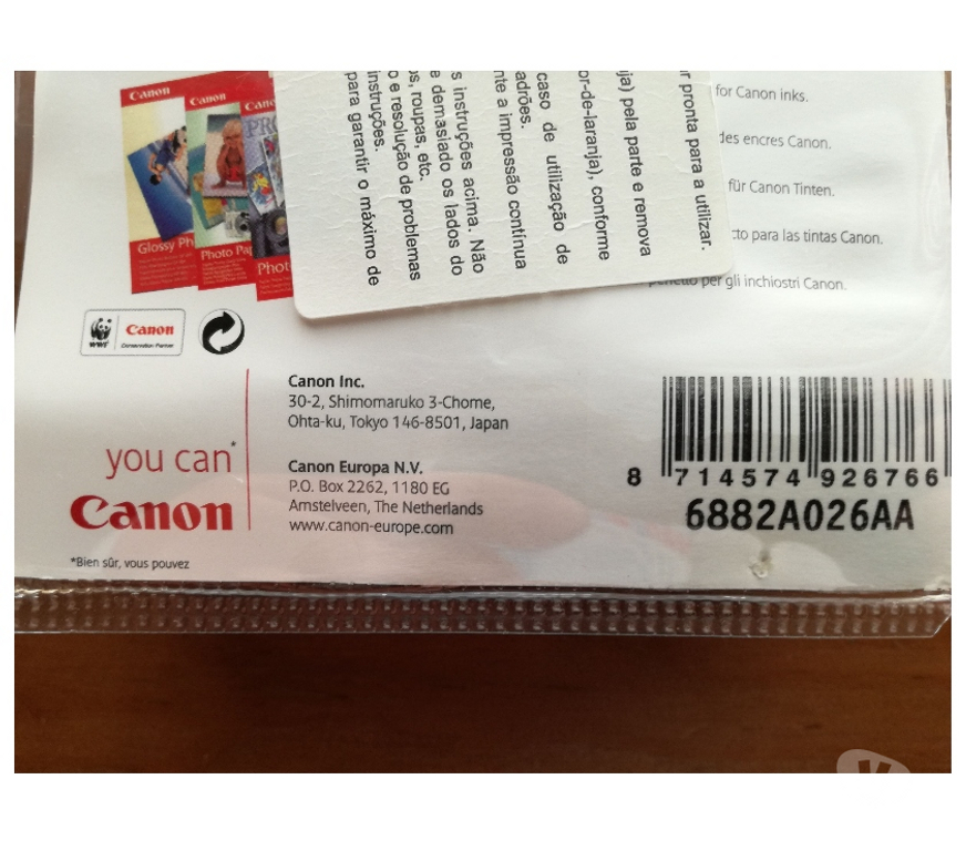 Computadores e Telemóveis Águeda - Fotos para Tinteiro Canon BCI-24 Color Original Novo