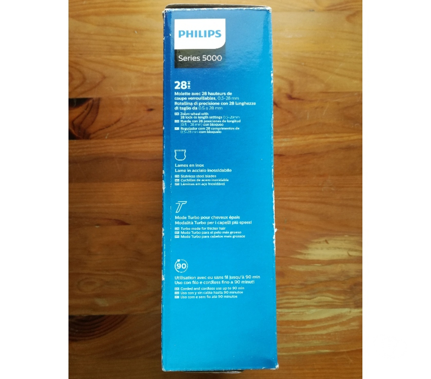 Acessórios Águeda - Fotos para Aparador de Cabelo Lavável Philips Hairclipper Series 5000