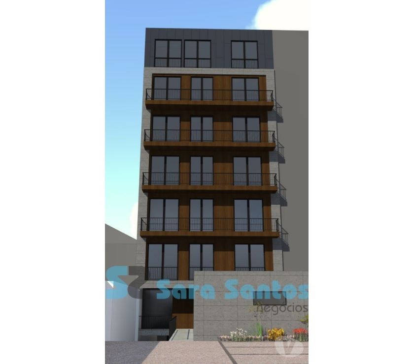 Apartamentos a venda Vila Nova de Gaia - Fotos para Empreendimento com Tipologias Loja, T1 e T3 Novos-Gaia (SS0133)